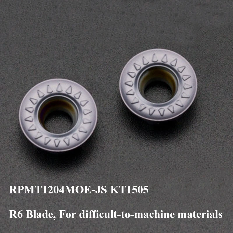 Новинка 10 шт./лот RPMT фрезерный станок с ЧПУ Инструменты RPMT1204 MOE-JS KT1505 круглое