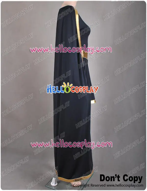 DC Comics Dark Supergirl Black Dress Super Girl Cosplay Costume H008