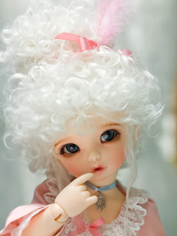 

JD094 1/12 1/8 1/6 Nobel synthetic mohair doll wigs size 4-5 5-6inch 6-7inch BJD doll hair fashion doll accessories