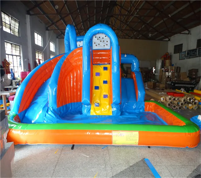 Giant Inflatable Water Slide With Pool Inflatable Pool Slides For Giant Inflatable Water Slide With Pool Inflatable Pool Slides For
