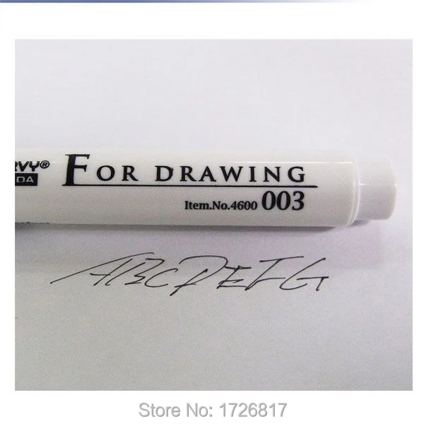 New Marvy Sketch LinerBrush 0.03mm0.05mm0.1mm0.30.50.81.0mm Water Resistant Gundam Drawing Pen DesignComic Painting Supplies (4)