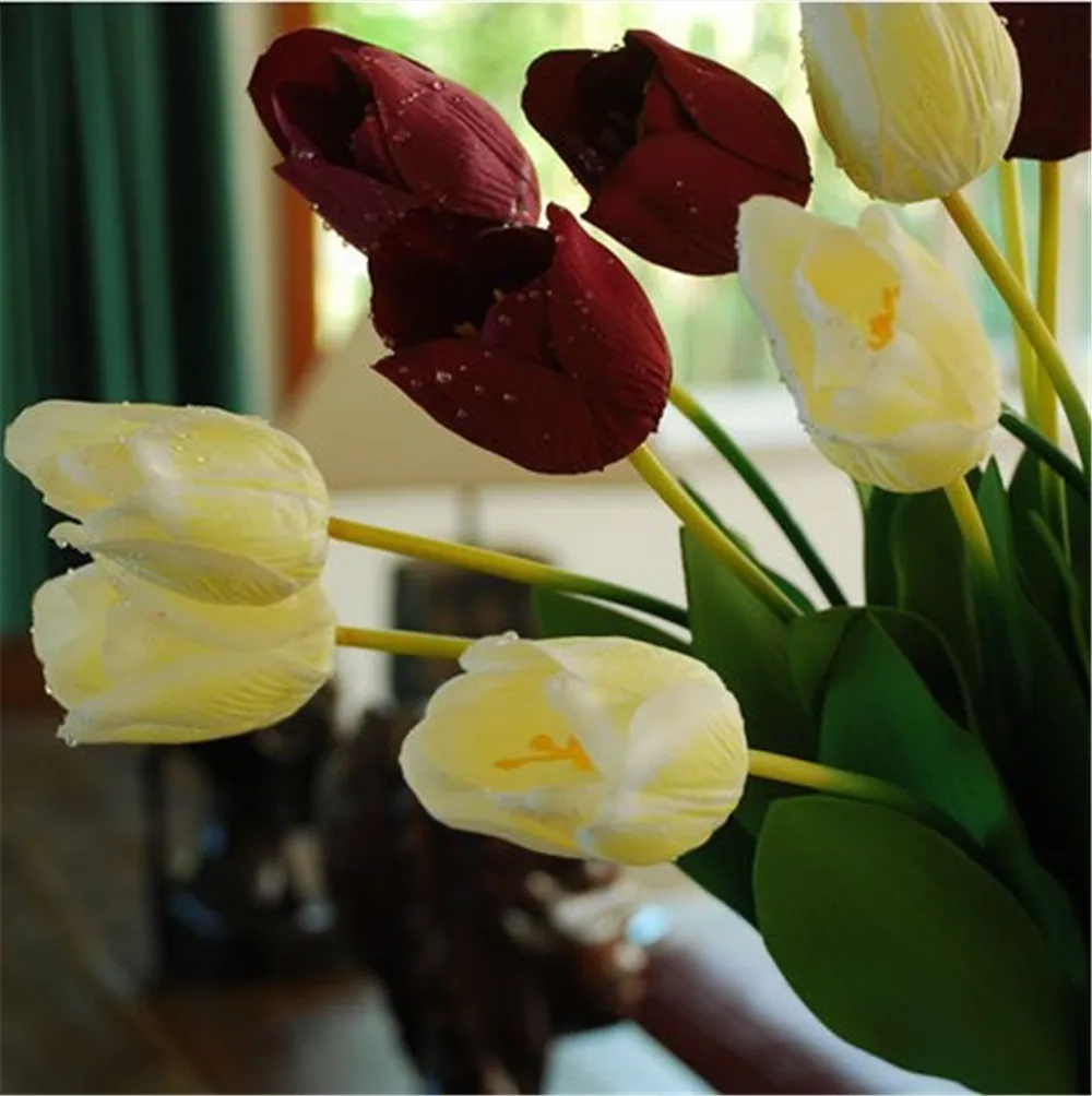 Online kopen wholesale paars tulpen bruiloft uit china paars ...