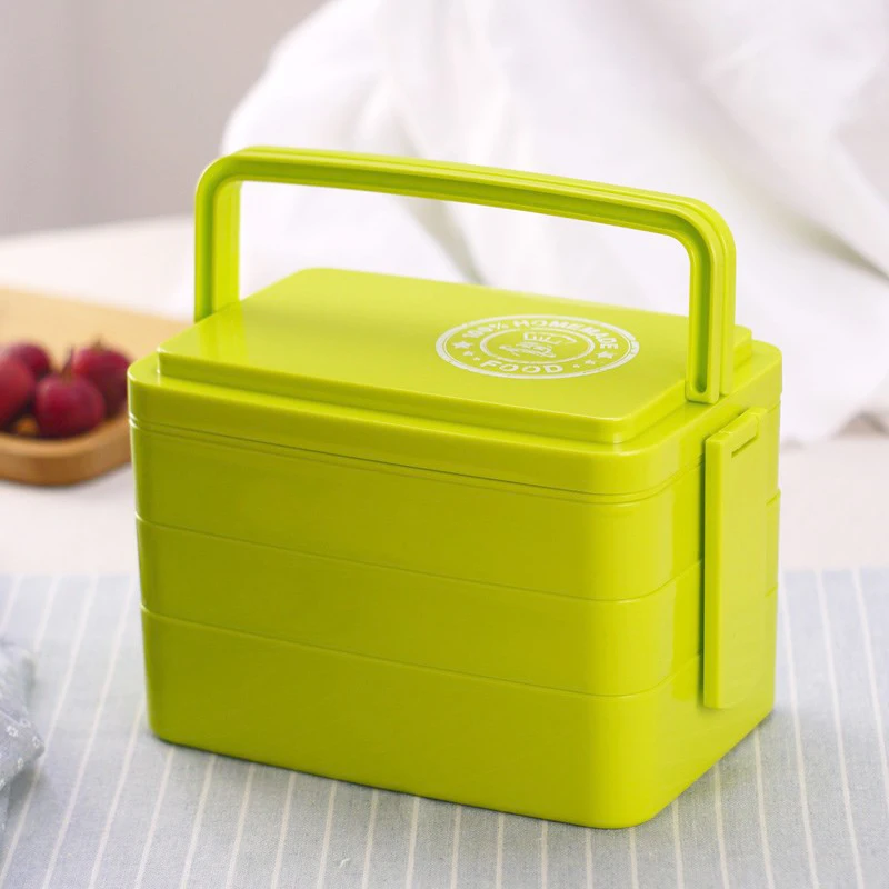 TUUTH Healthy Portable Lunch Box Multi-layer Microwave Heating Bento Boxes High Capacity Food Container Dinner Lunchbox Cutlery11