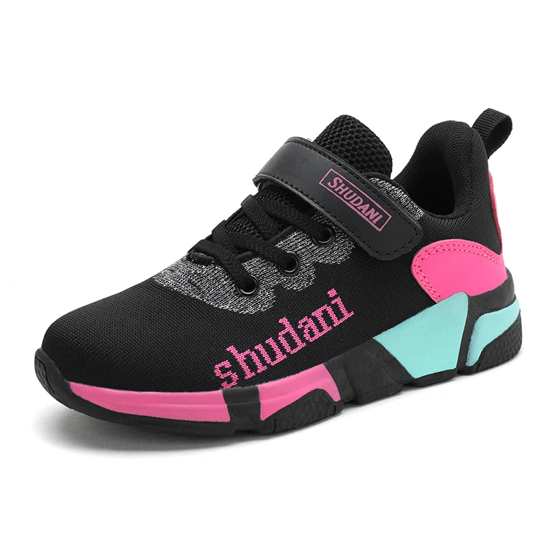 2019 Spring Summer New Style Girls Shoes Kids Sneakers Children's Outdoor Sport Mesh Breathable Trainers for Child | Спорт и