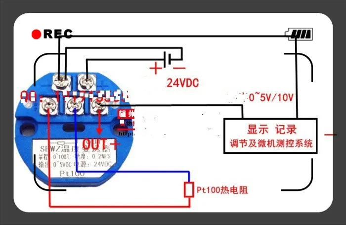 20шт х PT100 Температура Передатчик датчик 0-5 V, 0-10 V выход-50-100 градусов, 0-100200300500 градусов Термальность сопротивления