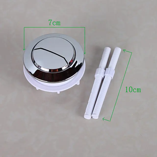High end toilet flush button,two button toilet tank switch,ABS material