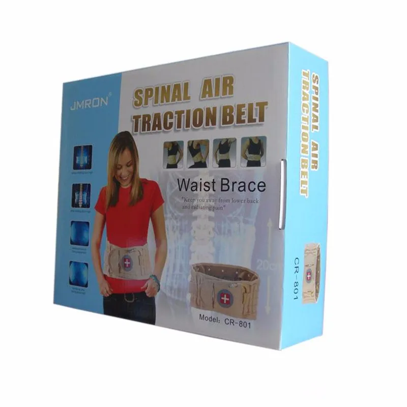 Back Massager Spinal Air Traction Belt Physio Decompression Back Belt Back Brace Back Pain Lower Lumbar Support Waist  Massage-2