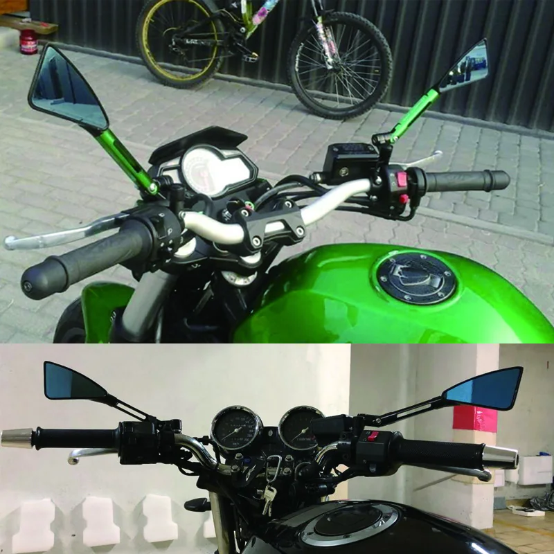 Универсальный мотоцикл Зеркало ЧПУ боковые зеркала заднего вида для Yamaha MT07 MT-07 FZ07 FJ07