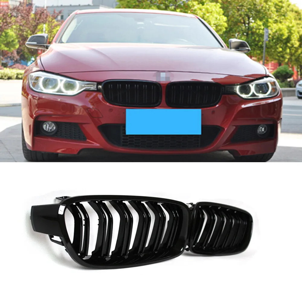 F30 Car Styling Racing Grill M3 Style F31 Glossy Black Front Grille For