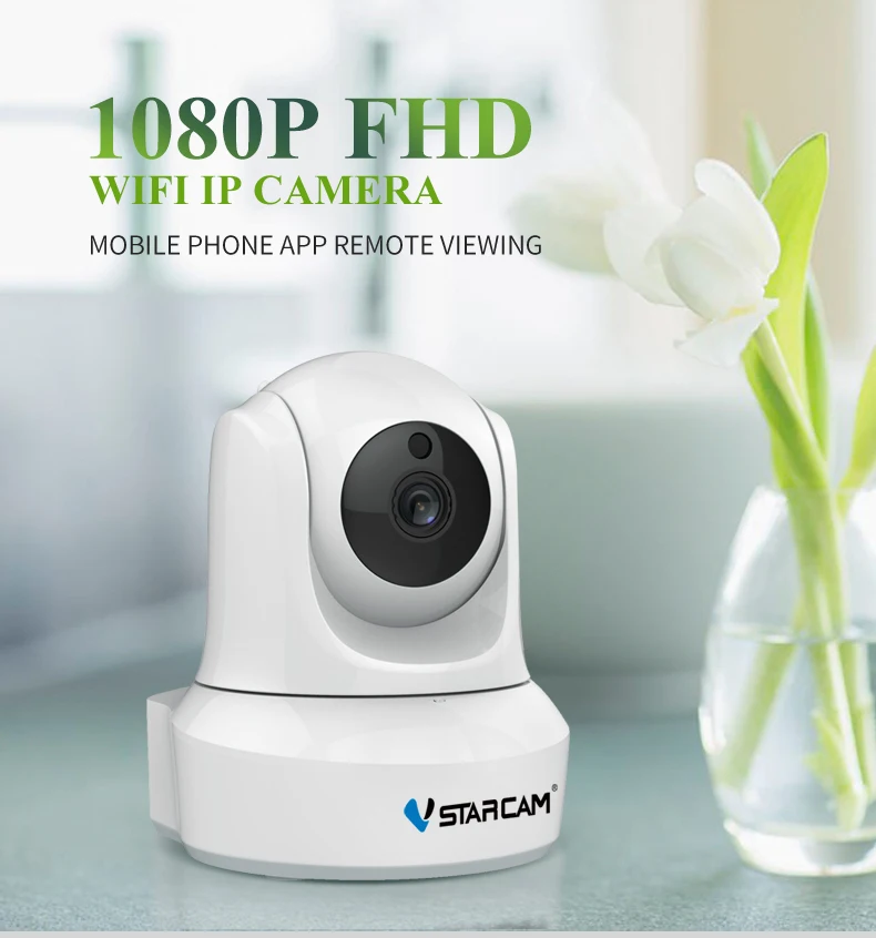 VStarcam 1080P радионяня HD Беспроводная IP камера CCTV WiFi домашняя Камера видеонаблюдения для безопасности iOS/Android двухстороннее аудио c29s