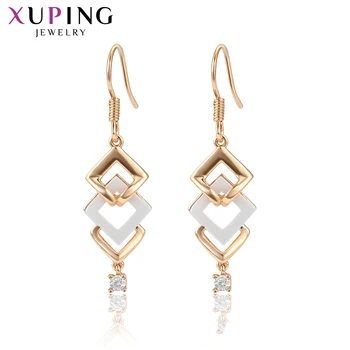 

Xuping Fashion Cute Earrings Gold Color Plated Design Environmental Copper for Women European Style Jewelry Gifts 98167