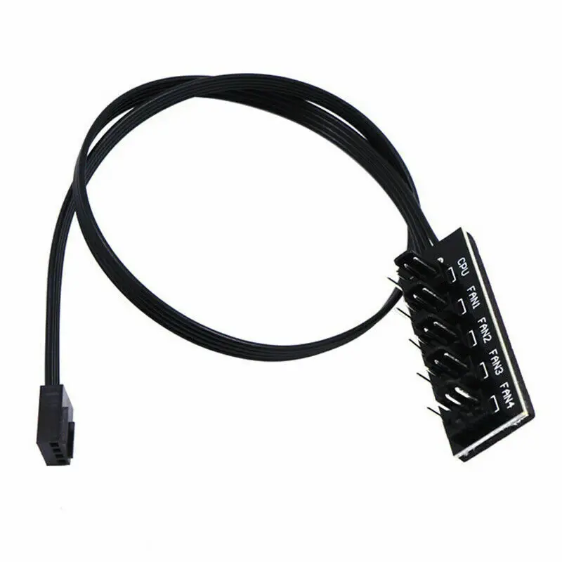 2019 горячий 4PIN концентратор разветвитель pwm 4 порта Компьютерный Вентилятор