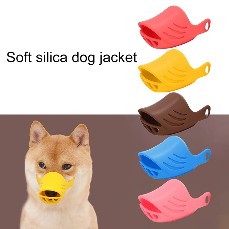 

Anti-Called Dog Muzzle Silicone Mouth Mask Muzzle Bark Bite Stop Small Dog Anti-bite Masks For Dog Products Pets Accessories