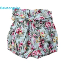 Новое летнее платье для маленьких поп для новорожденных, младенцев, детей ясельного возраста; для девочек короткие штаны шаровары детские спортивные трусики хлопковые летние шорты От 0 до 6 лет C08