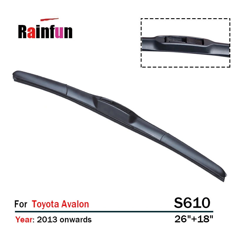 RAINFUN S610 dedicated car wiper blade for Toyota Avalon(13 ), 2 PCS as