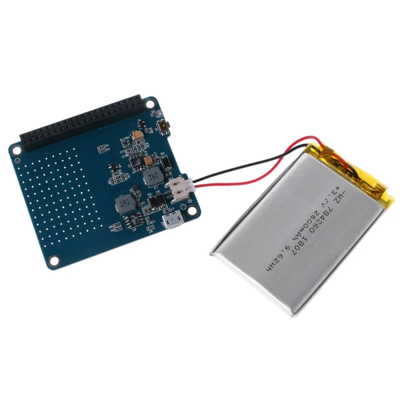 UPS Модуль платы HAT 2500mAh литиевая батарея для Raspberry Pi 3 Model B/Pi 2B/B+/A+ Прямая поставка