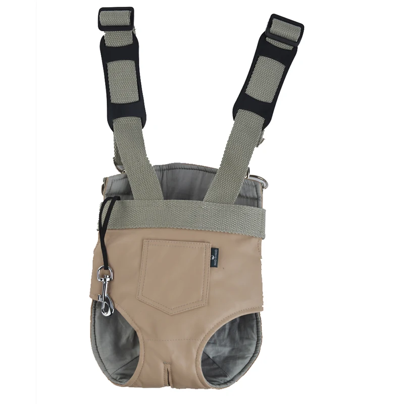 (5 Pieces/Lot)High Quality Pet Dog Carrier Soft Leather Dog Backpack Travel Walking Puppy Dog