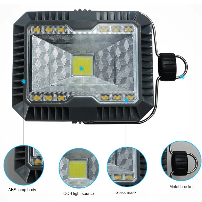 

Outdoor Solar Hanging Lights Solar Spotlight for Camping Courtyard Night Market LO88