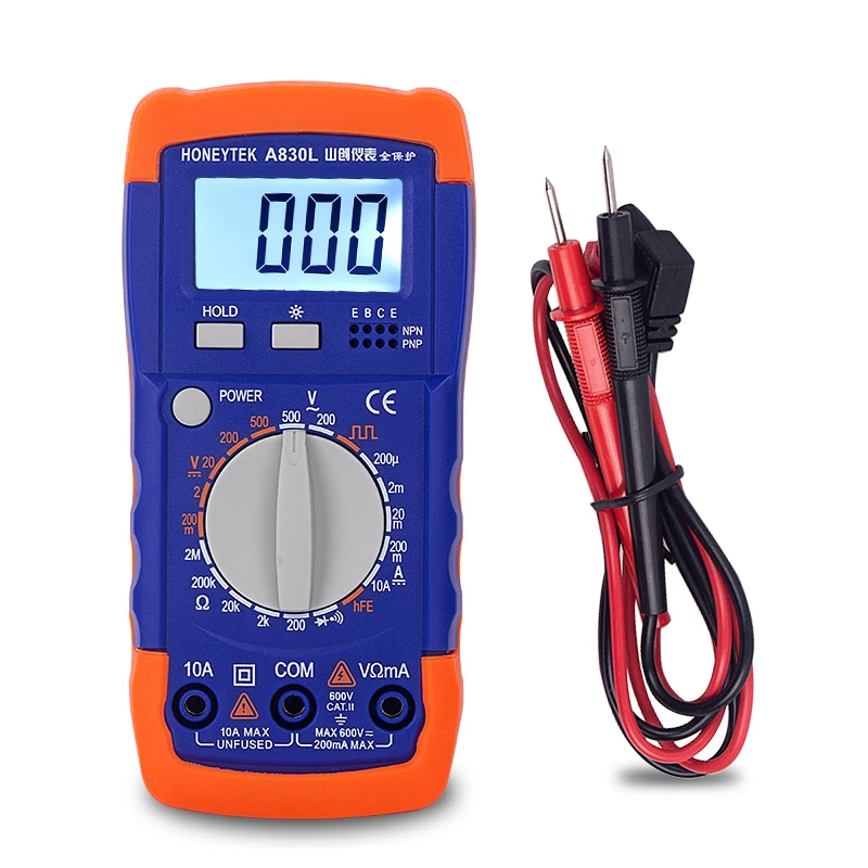 

Multimeter Digital Voltmeter Meter DC/AC Mini Voltage Indicator Professional Avometer Ohmmeter Feelers For Tester Probe Tip Pen