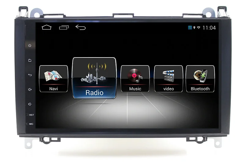 9 &quotAndroid 7 1 автомобильное радио для Mercede Benz A Class W169 B W245 B200 Viano Vito с GPS зеркальным
