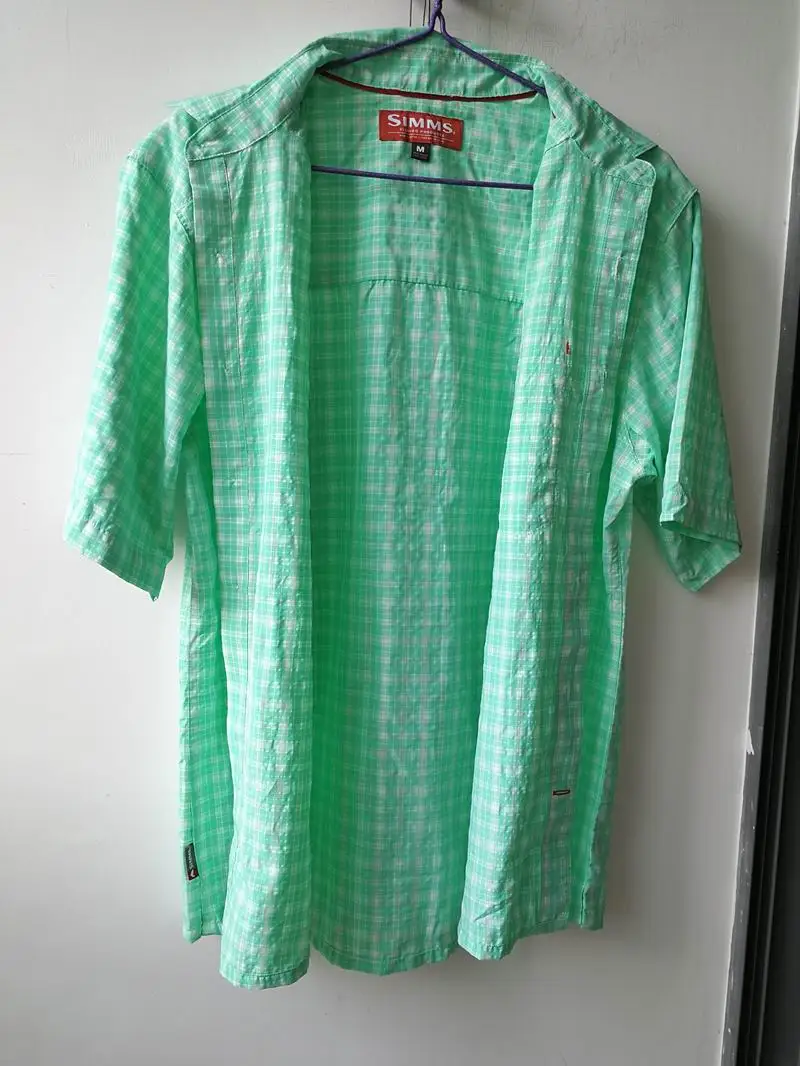 GREEN PLAID INSIDE