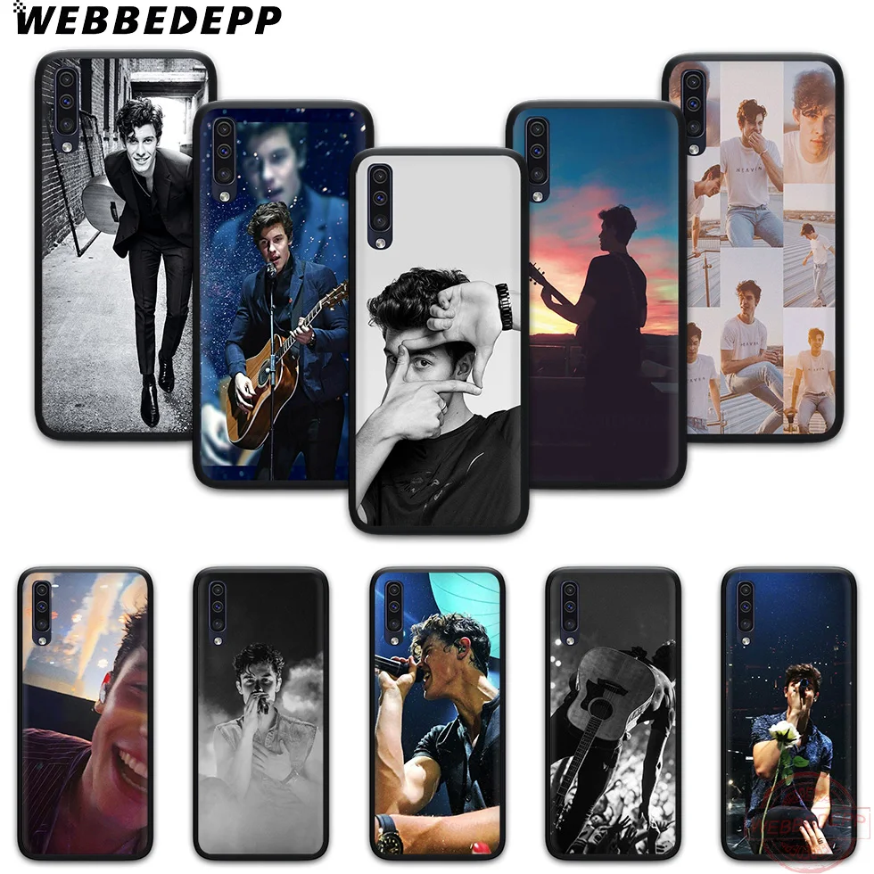 WEBBEDEPP Shawn mendes Soft Case for Samsung A3 5 6 7 8 9 J6 A10 A20 A30 A40 A50 A60 A70 S M10 M20 M30 M40 |