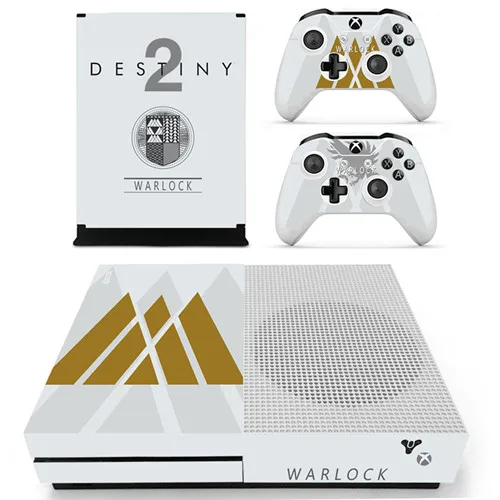 Игра Destiny 2 наклейка на кожу для microsoft Xbox One S консоль и 2 контроллера для Xbox One S Наклейка на кожу - Цвет: YS-xboxoneS-0887