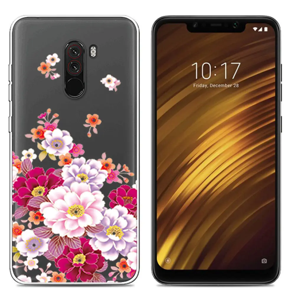 Silicone Case FOR Xiaomi Pocophone F1 Soft TPU Cover FOR Xiaomi Mi 5X Mi A1 Painted Cases FOR Redmi 5 Pro 4A 5A 5 Plus Fundas (2)