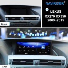 Navirider Android 7,1 автомобильный Радио плеер для LEXUS RX270 RX350 2009~ Топ-оборудованный gps Navi головное устройство OBD экран медиа без CD DVD