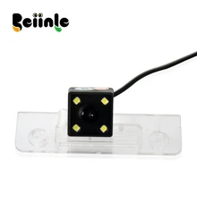 Cámara de aparcamiento/1/4 Color CCD HD Cámara de Visión Trasera Para Skoda Octavia 2008 2009 2010 2011 2012 de La Visión Nocturna/Impermeable/LED
