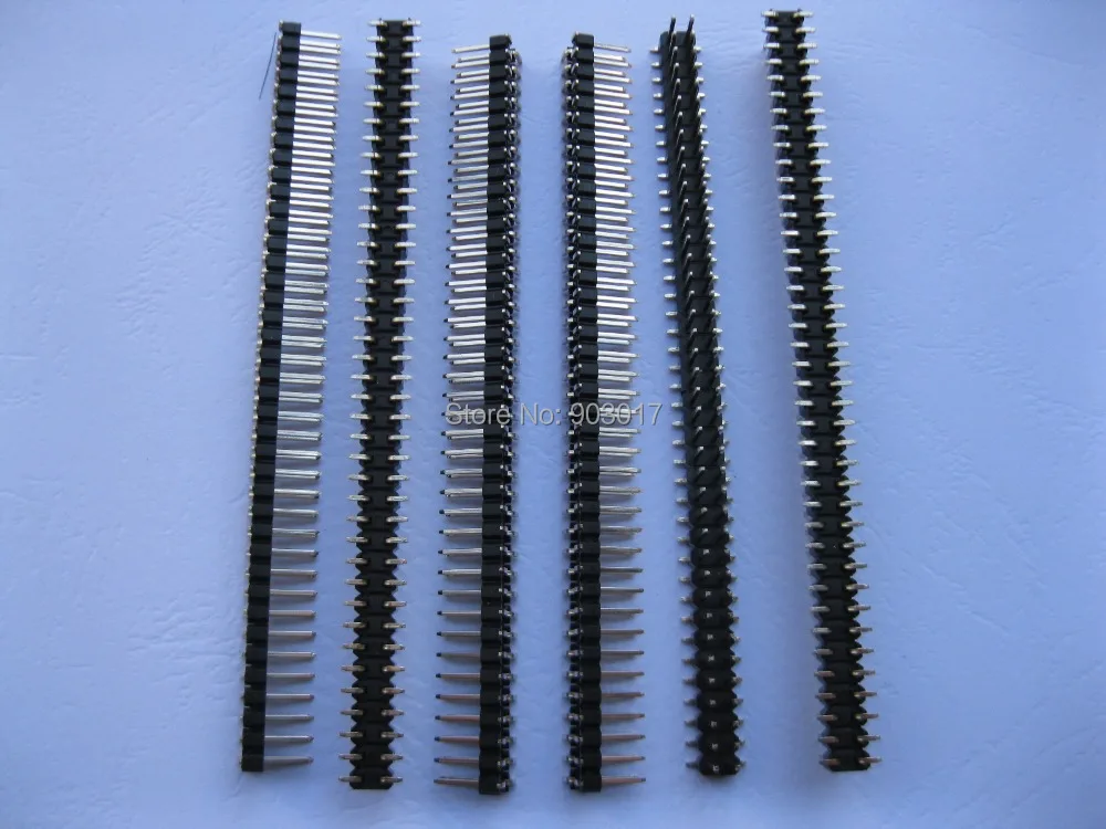 12 шт. SMD SMT шаг 2 54 мм 2x40 80pin хрупкий штыревой разъем двухрядная полоса |