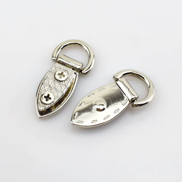 4pcs Meetee Metal Bag Clip Buckles Bag Hanging Side Hook Buckle with