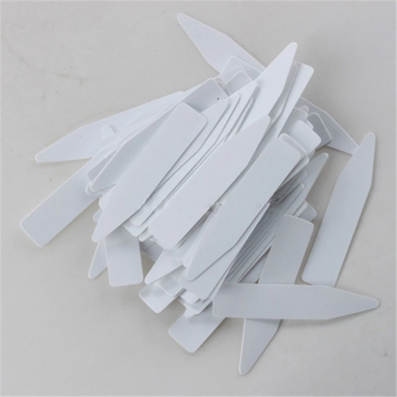 

Newly arrival Factory price cheap 100Pcs Mini Plastic Plant Seed Label Pot Marker Nursery Garden Stake Tags Tool drop shipping