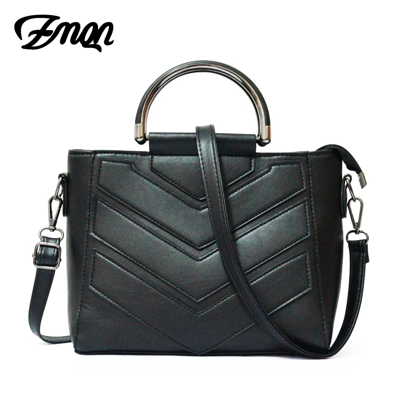  ZMQN Famous Brand Luxury Handbags Women Bag Designer 2017 Small Women Messenger Bag Ladies Hand Bag PU Leather Handbag Black 990 