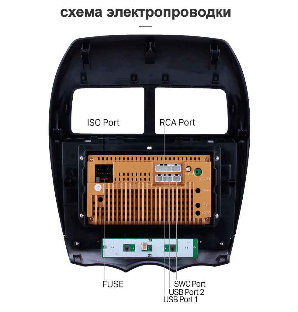 Seicane 10," Android 8,1 Автомобильный gps мультимедийный радио Navi плеер для CITROEN C4 2010 2011- Mitsubishi ASX peugeot 4008