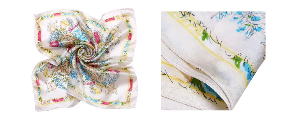 Floral Print Scarf (3)