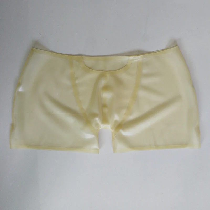 Latex Men Underwear with penis hole and Codpiecs