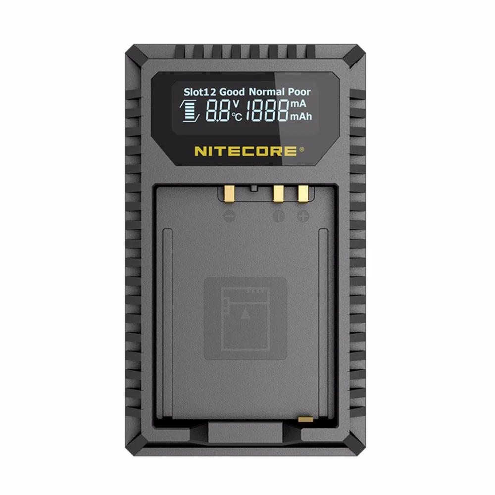 Nitecore FX1 двойной слот USB Зарядное устройство для ЖК-дисплея с подсветкой Fujifilm NP-W126 NP-W126S Камера Батарея X-Pro1 X-T1 XE1 XE2 XA1 XA2 XM1 HS30 X-T2 X-E2S