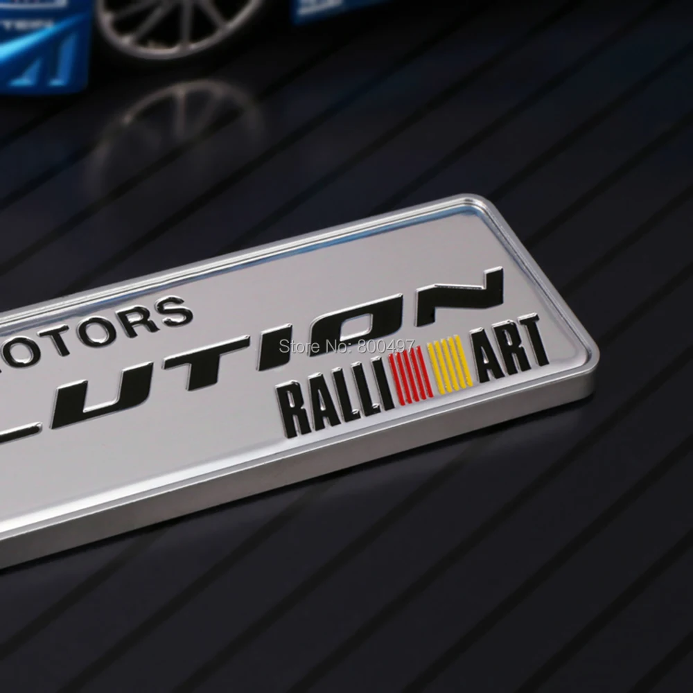 10 шт. 3D Эмблема багажника автомобиля Mitsubishi Motors|evolution kit|badge cardbadge bunnies |