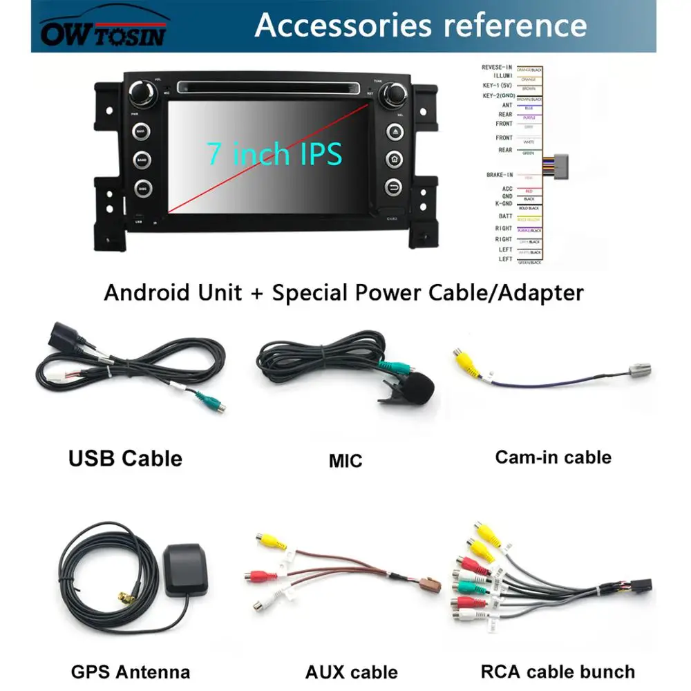 Flash Deal 7"IPS 1920*1080 8Core 4GB RAM+64GB ROM Android 9.0 Car DVD Player For Suzuki Grand Vitara 2005-2013 DSP Radio GPS Parrot BT Adas 4 Flash Deal 7"IPS 1920*1080 8Core 4GB RAM+64GB ROM Android 9.0 Car DVD Player For Suzuki Grand Vitara 2005-2013 DSP Radio GPS Parrot BT Adas 4