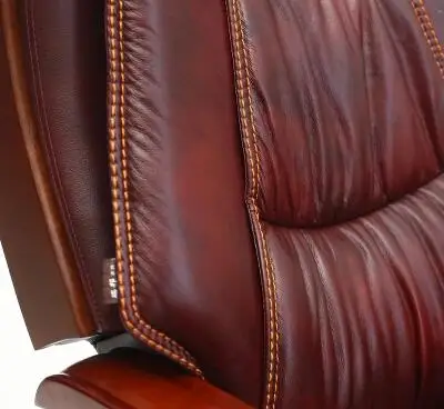 Может положить стул из твердой древесины taipans кожаный офисный стул|leather office