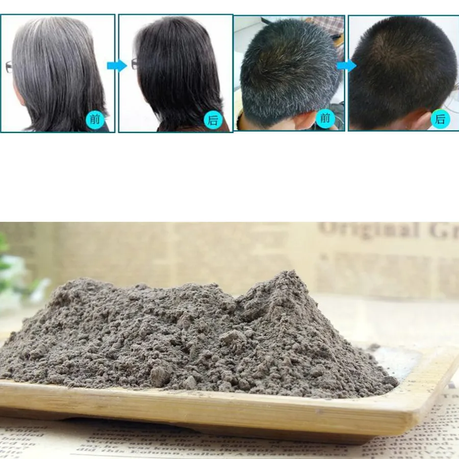 

New! 25g Polygonum multiflorum powder white hair black and Grow man and women Growth Alopecia Bald cure Products Stop Hair Loss