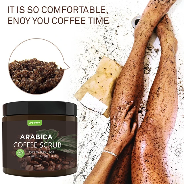Cosprof Coffee Scrub Body Scrub Cream Facial Dead Sea Salt For
