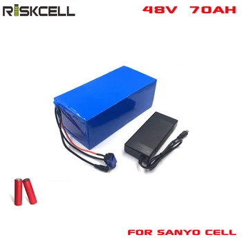

48V 70Ah rechargeable lithium ion battery pack 48V li-ion battery For electric vehicle bike scooter Golf Cart For Sanyo cell