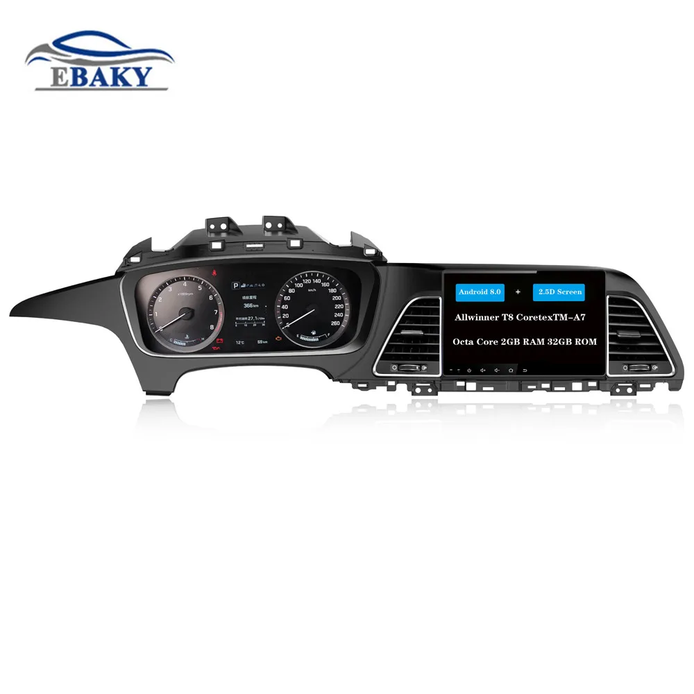 NaviTopia 9 дюймов Восьмиядерный Android 7 1 8 автомобильный DVD gps навигатор для hyundai Sonata 2016