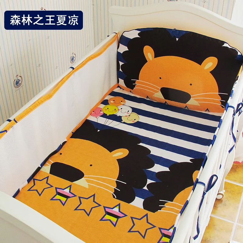 Baby Bed Bumper Cartoon Twist Crib Surround Soft Strip Spliced Bed Side  Cushion Pad Breathable Baby Crib Bedding Supply - AliExpress