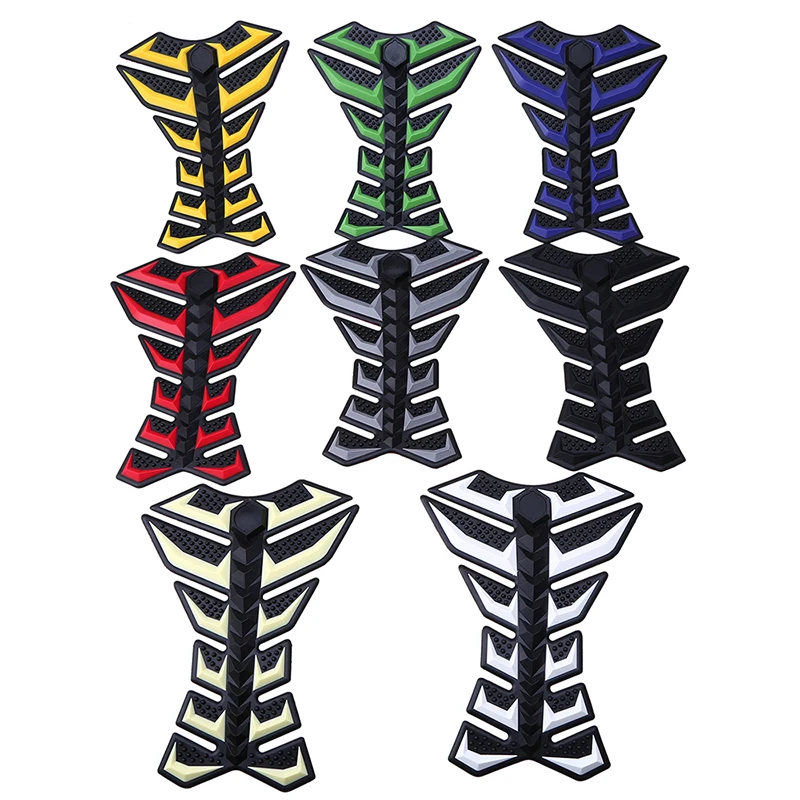 

Universal Motorcycle 3D Gas Fuel Tank Decals Sticker Oil Tank Pad Protector For Honda CBR 400 Suzuki Kawasaki KTM CRF TTR KLX
