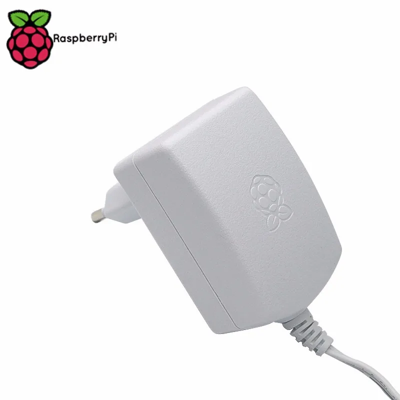 Официальный адаптер питания для Raspberry Pi 3 Model B+ 5,1 В а зарядное устройство со сменной вилкой EU US UK для RPI3