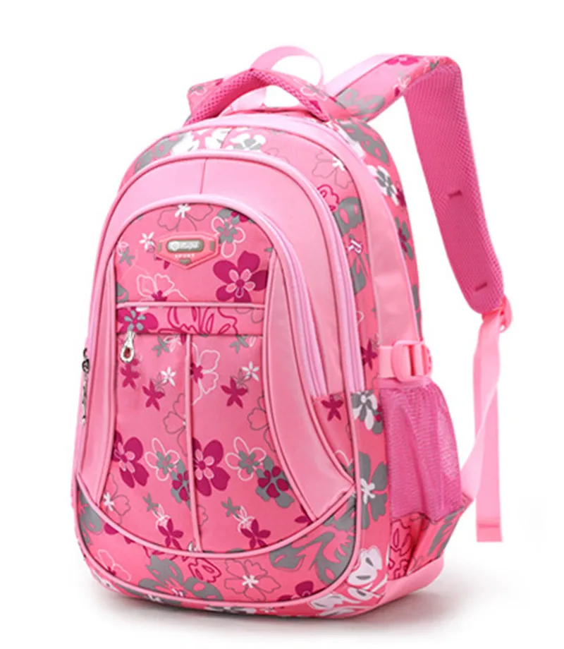 New Floral Printing Children School Bags Backpack For Teenage Girls Boys Teenagers Trendy kids Book Bag Student Satchel mochilas(China (Mainland))