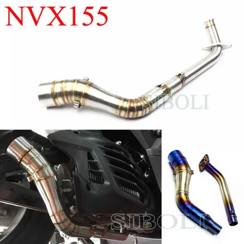 

NVX125 NVX155 Motorcycle Exhaust Full System Stainless Steel Header Pipe Scooter Motorbike Slip On For YAMAHA NVX125 NVX155